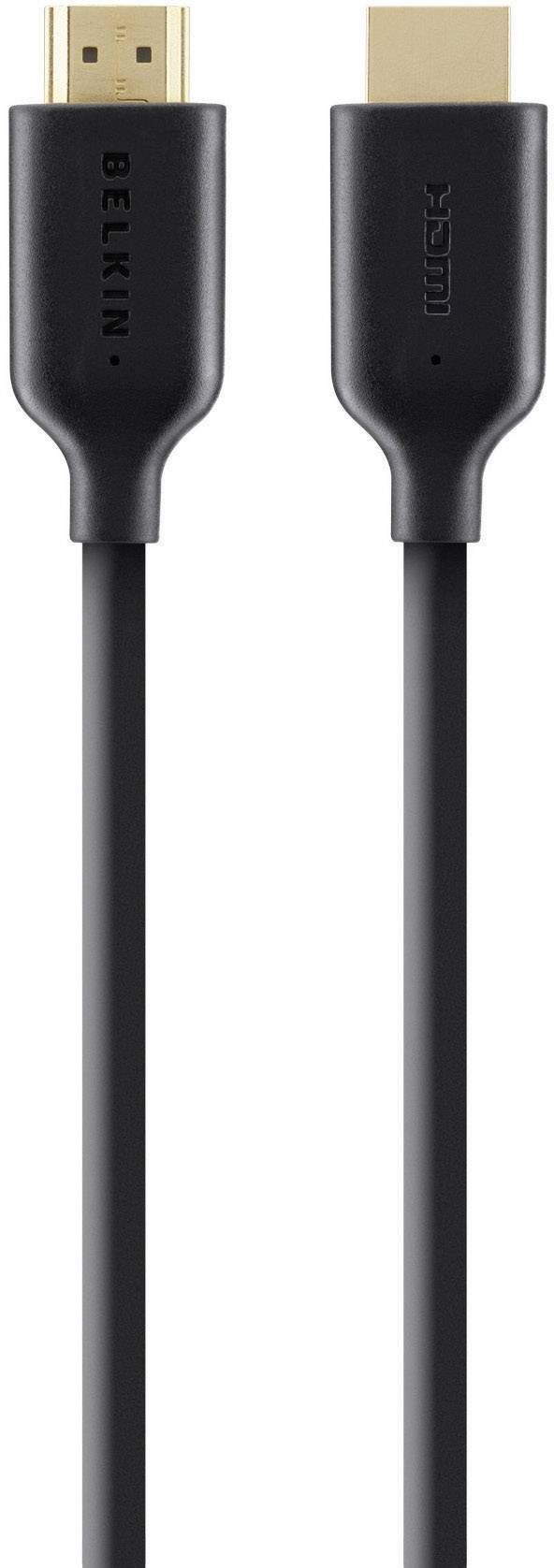 BELKIN HDMI Anschlusskabel [1x HDMI-Stecker - 1x HDMI-Stecker] 1 m Schwarz