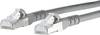 Metz Connect 130845B533-E RJ45 Patchkabel CAT 6a S/FTP 25.00 m Grau mit Rastnasenschutz 1 St.