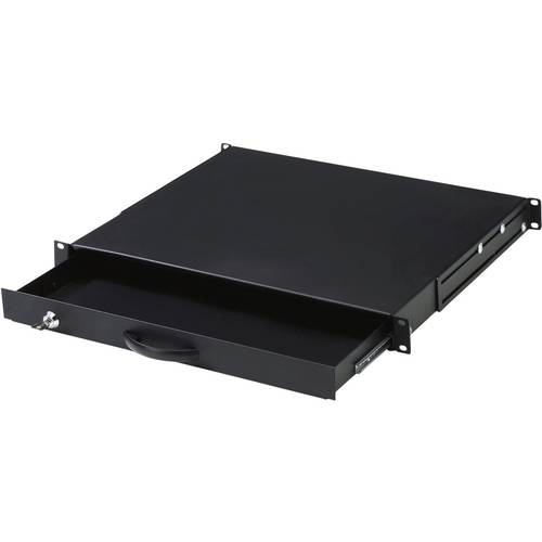Thumbnail - Digitus DN-19 KEY-1U-SW 19 Zoll Netzwerkschrank-Schublade 1 HE Schwarz