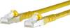 Metz Connect 1308452077-E RJ45 Patchkabel CAT 6a S/FTP 2.00 m Gelb mit Rastnasenschutz 1 St.
