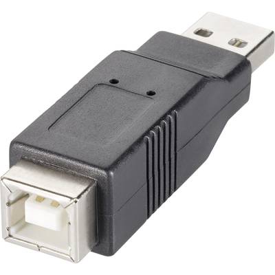 Goobay USB 2.0 Adapter [1x USB 2.0 Stecker A - 1x USB 2.0 Buchse B] 50292 