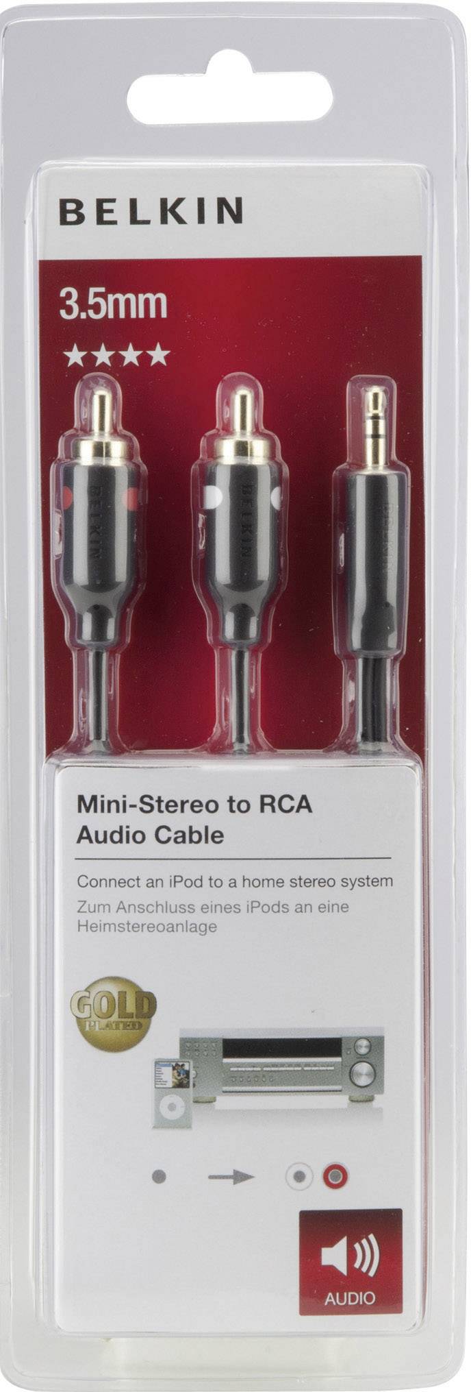 BELKIN STEREO CABLE Y-AUDIO CABLE