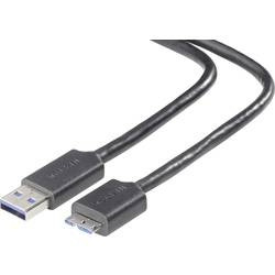 Image of Belkin USB-Kabel USB 3.2 Gen1 (USB 3.0 / USB 3.1 Gen1) USB-A Stecker, USB-Micro-B 3.0 Stecker 90.00 cm Schwarz