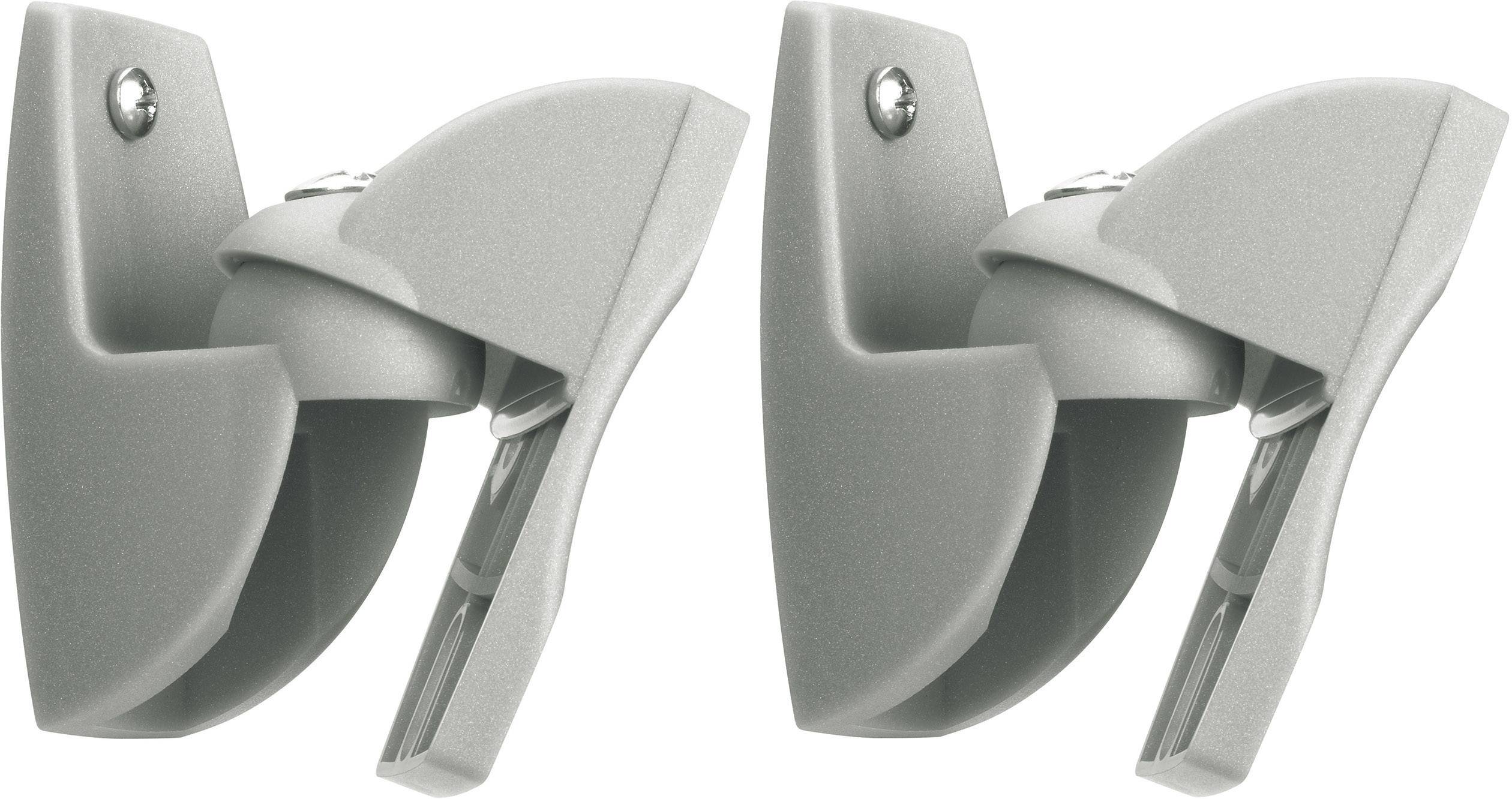Lautsprecherhalter Paar grau/silber Wandhalter Deckenhalter für Lautsprecher 