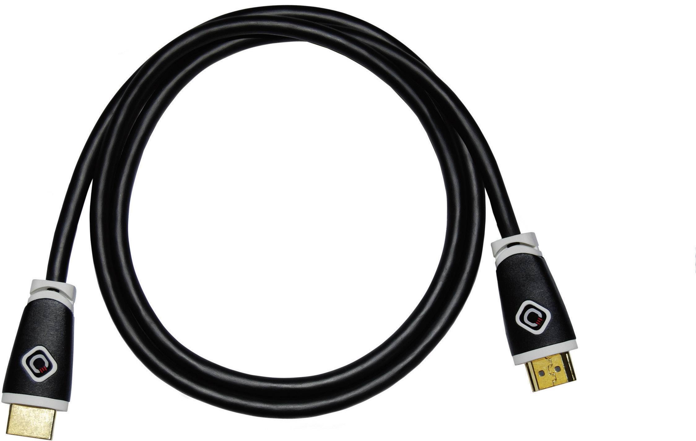 OEHLBACH Oehl Easy Connect HDMI 1.4 +Lan bk 2,5m