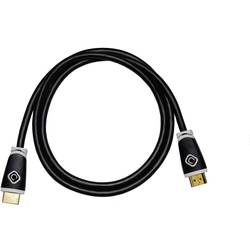 Image of Oehlbach HDMI Anschlusskabel HDMI-A Stecker, HDMI-A Stecker 2.50 m Schwarz 128 Audio Return Channel, vergoldete