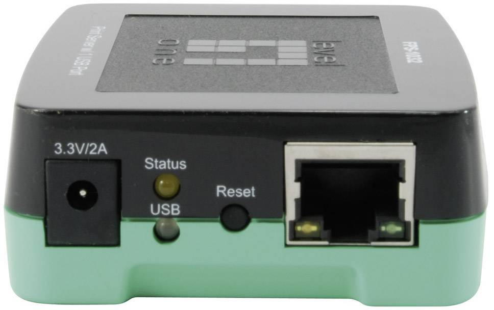 LevelOne FPS-1032 - Druckserver - USB 2.0 - 10/100-6