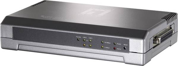 LevelOne FPS-1033 - Druckserver - USB 2.0/parallel