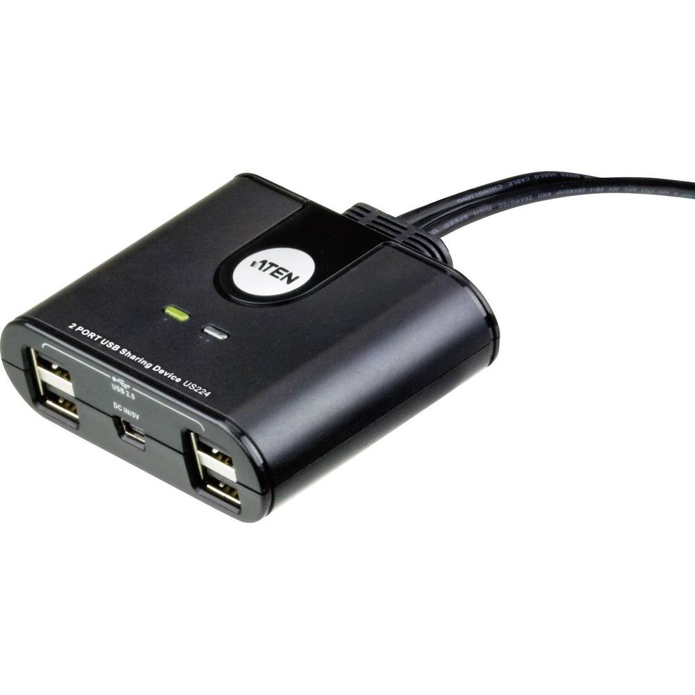 2-poorts USB 2.0-switch voor randapparatuur