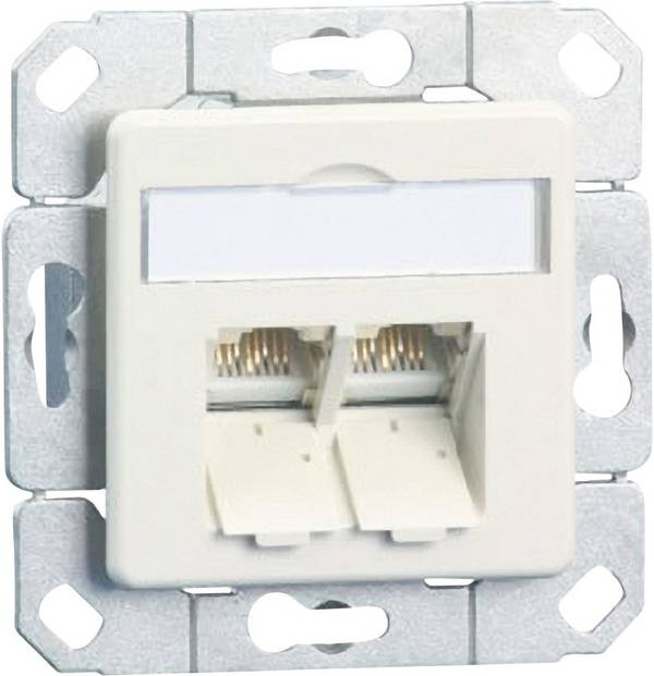 METZ CONNECT 130C381101-I, RJ-45, 6a, Perleffekt, Weiß, 69,9 mm, 39,5 mm, 69,9 mm