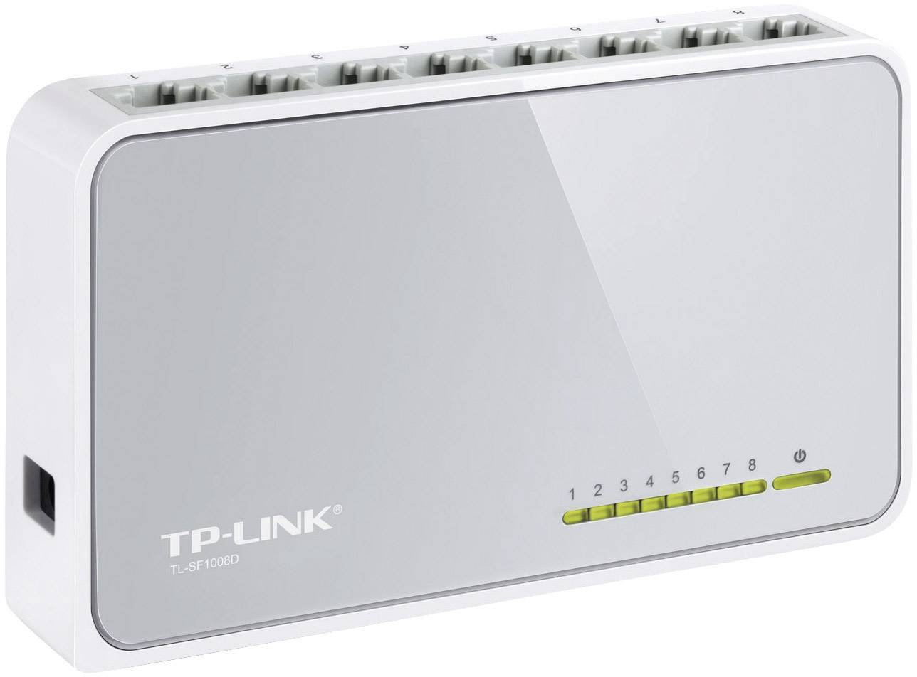 TP-LINK 8-Port 10/100 Mbps Desktop Switch Plastic Case