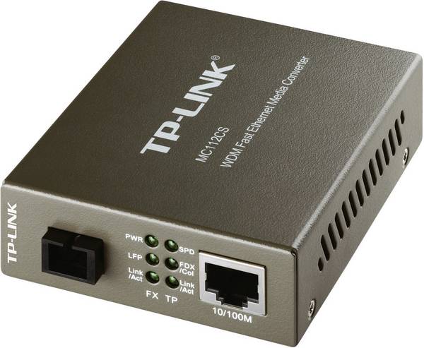 TP-LINK MC112CS LAN, SFP Netzwerk-Medienkonverter 100 MBit/s