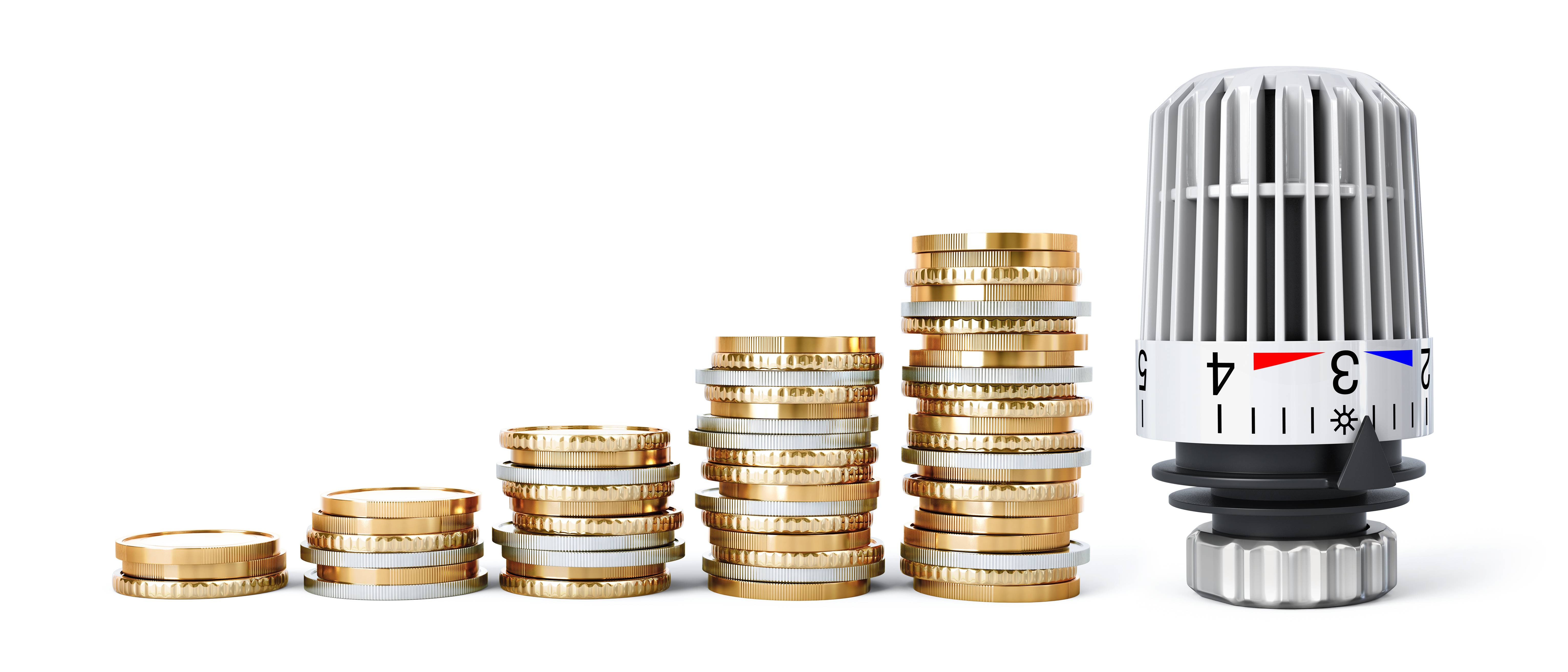 Geldscheine und Münzen