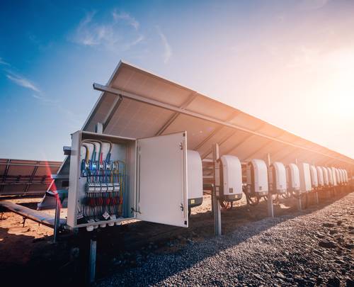 Steckverbinder werden in Photovoltaik Anlagen eingesetzt