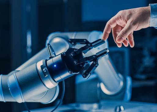 Für eine automatisierte Fertigung werden vorzugsweise Roboter eingesetzt