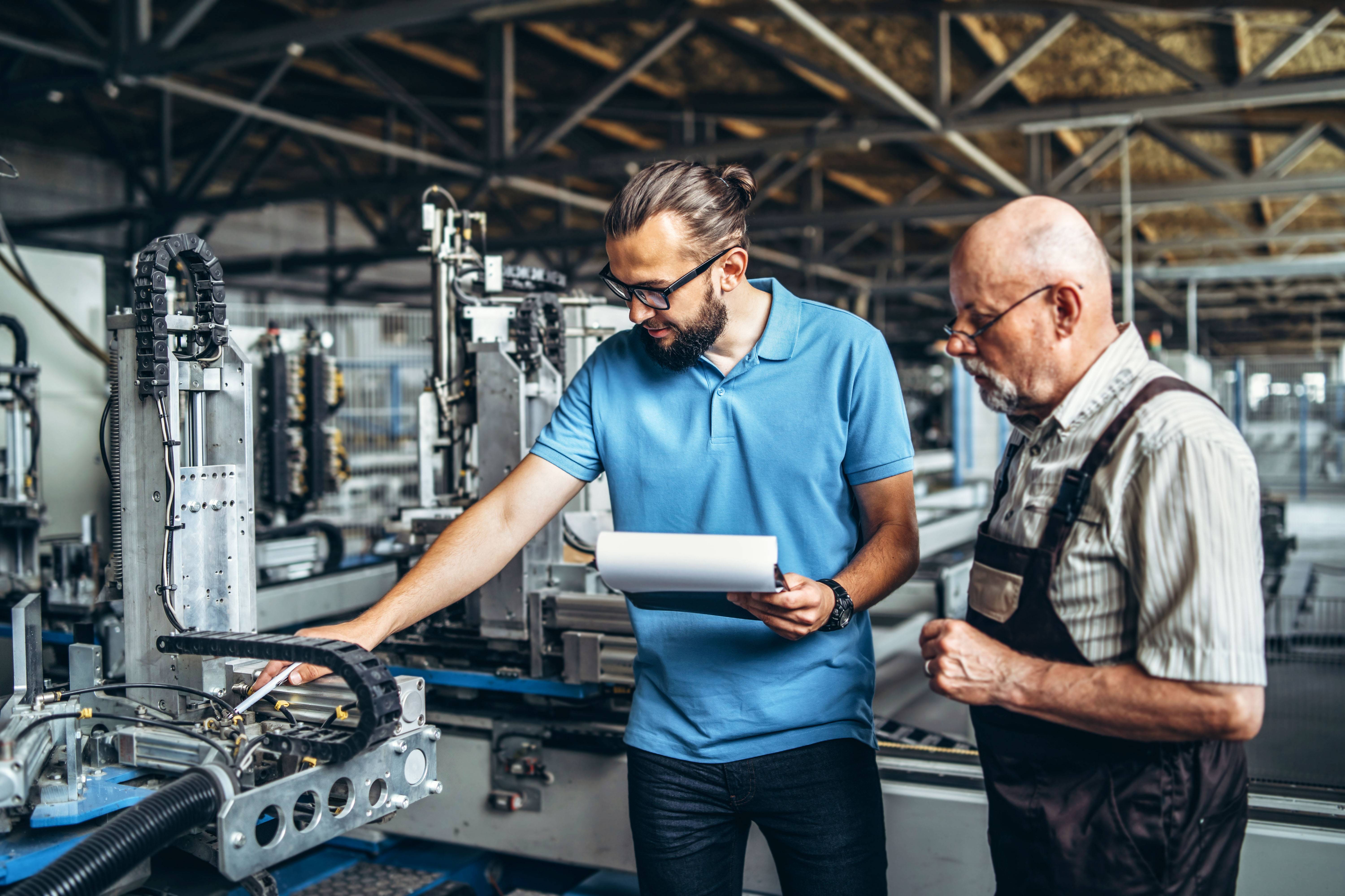 Direkt beim Kunden vor Ort