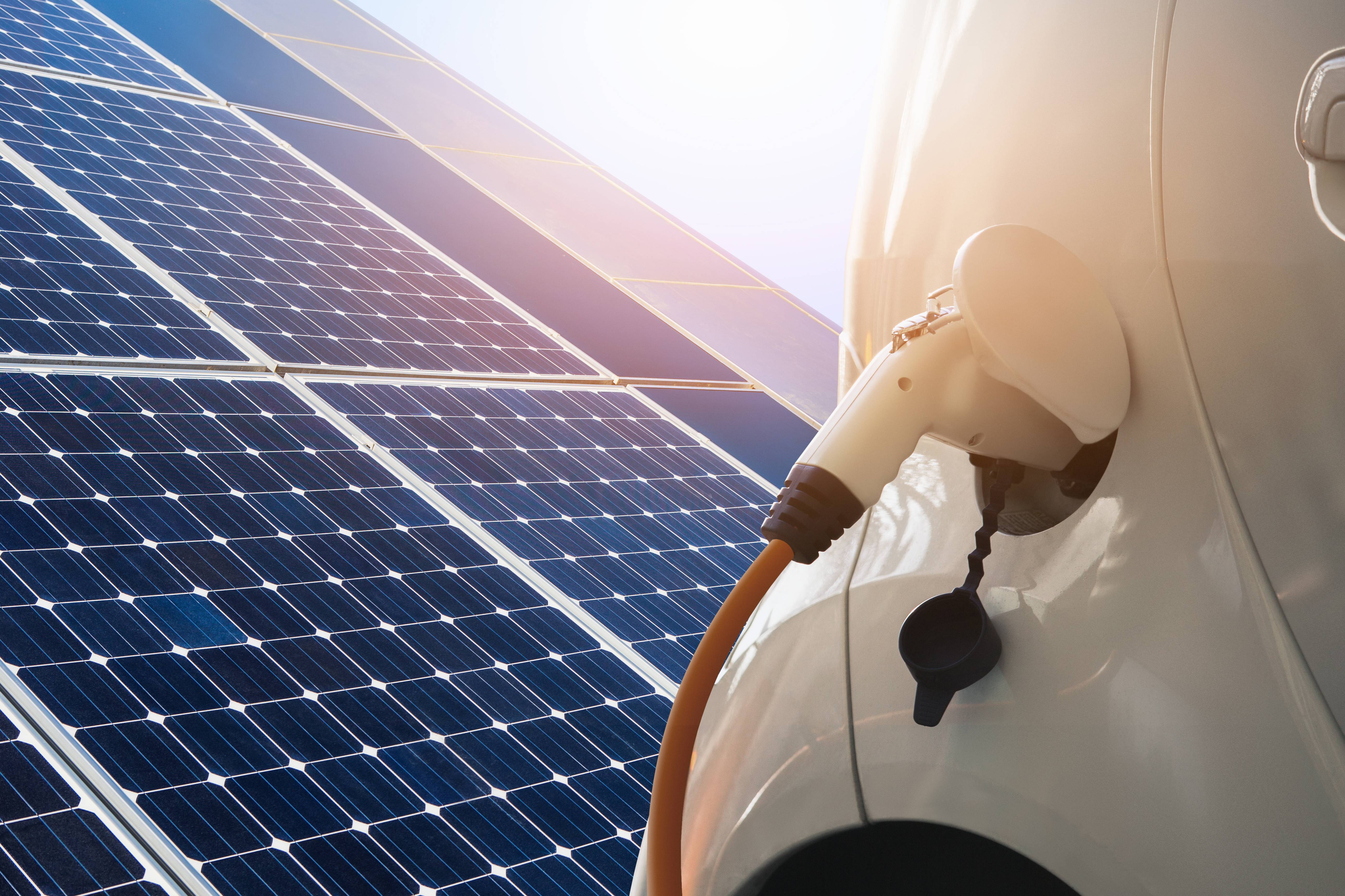 Mit Solarstrom laden