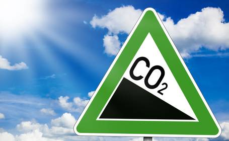 Kohlendioxid - Kohlenmonoxid - Gas