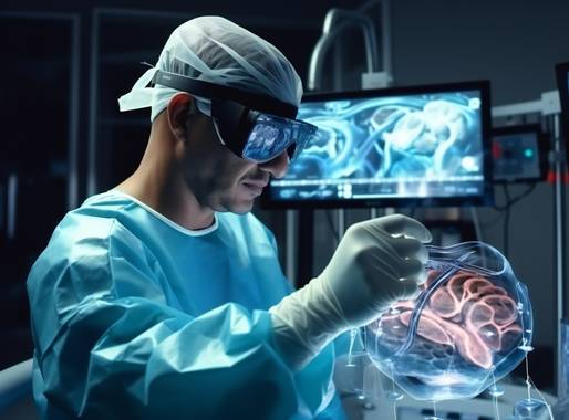 Realitätsnahes 3D-Modell eines Körpers oder Organs dank VR-Technologie