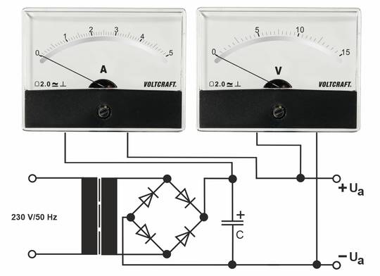 Amperemeter-Anschluss