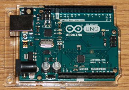 Der Arduino Uno wird die Steuerung übernehmen 