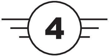 Das Bild zeigt das kreisförmige Logo der UAS-Klasse C4. 