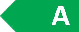 Energieeffizienzklasse A (A - G)