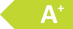 Energieeffizienzklasse A+ (A+++ - G)