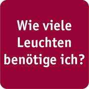 Wie viele Einbauleuchten benötige ich?