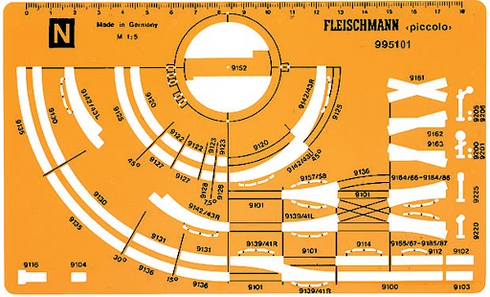 Gleisschablone
