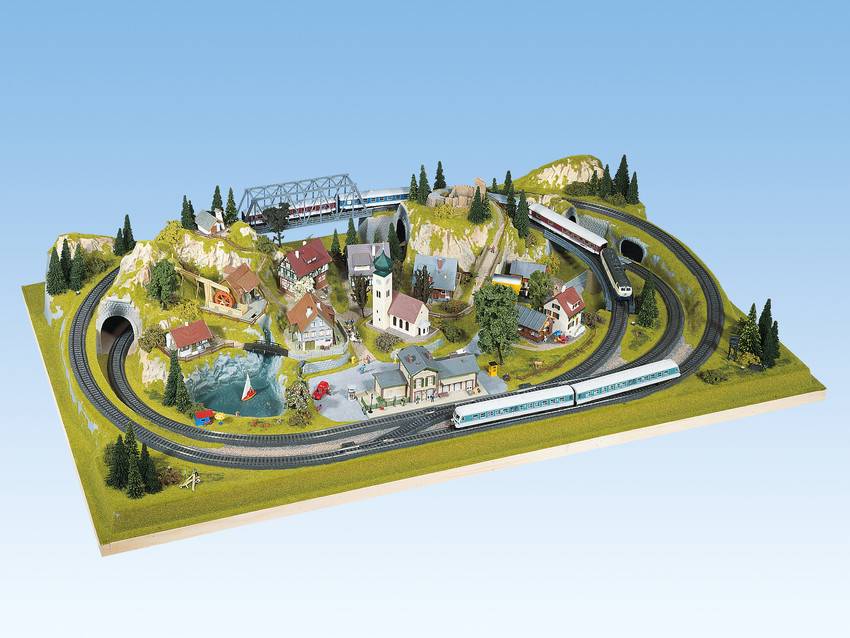 Fertiggelände im komplett ausgebauten Zustand