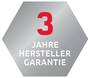 3 Jahre Herstellergarantie