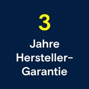 3 Jahre Herstellergarantie