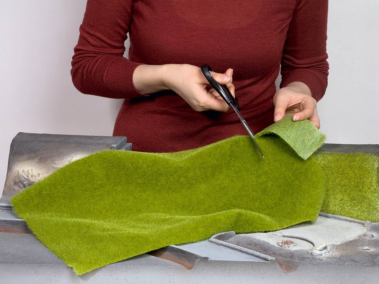 Geländematten für großflächige Bodengestaltung