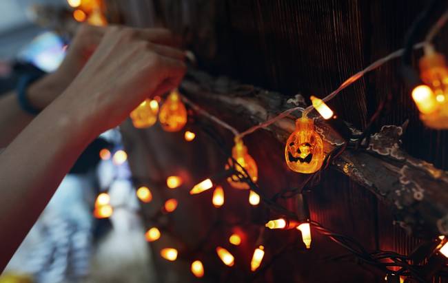 Lichterketten im Outdoor-Bereich