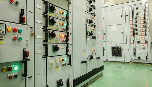 Electrical switchgear controlling machinery