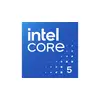 Blaues Logo mit weißem Text 'intel CORE 5'. Quadratförmiges Design mit kleinen Quadraten in verschiedenen Blautönen rechts unten.