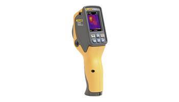 Visual infrared thermometer with thermal image