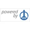 'Powered by KSS' und ein blaues Logo mit stilisiertem Helm.