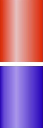 Blaues Balkendiagramm