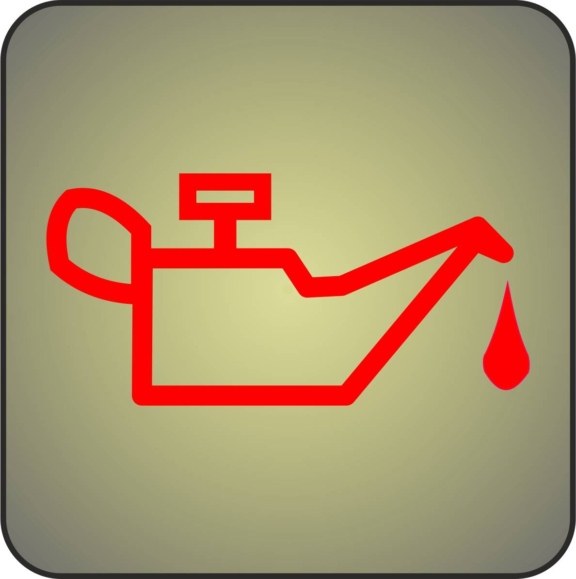 Kontrollleuchte Öldruck