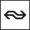 Logo mit zwei Pfeilen, die horizontal in entgegengesetzte Richtungen zeigen.