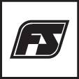 Weißes Logo mit den Buchstaben 'FS' auf schwarzem Hintergrund, umrahmt von einem schrägen Rechteck.