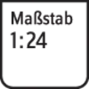 Text im Bild: 'Maßstab 1:24'.