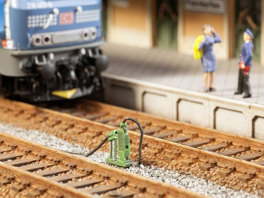 Vorbildgetreue Schienenoptik