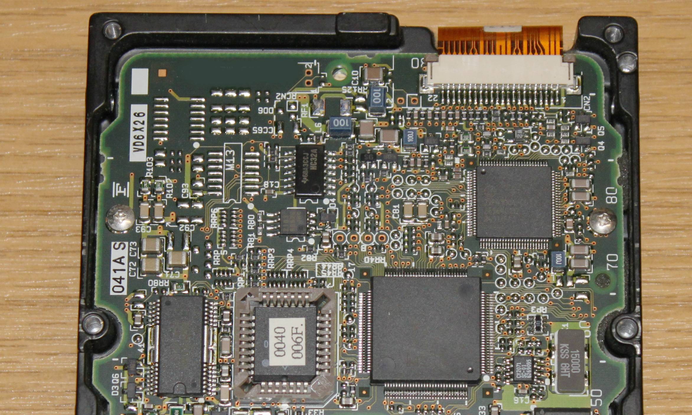 Platine mit vielen ESDS-Bauteilen