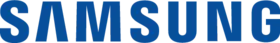 Logo der Marke Samsung mit grauer Umrandung. Weiterleitung zum Markenshop von Samsung