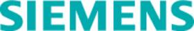 Logo der Marke Siemens mit grauer Umrandung. Weiterleitung zum Markenshop von Siemens