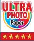 Symbolbild für Inkjetpapier ULTRA 10x15cm hochglänzend 24 Bl./Pack.