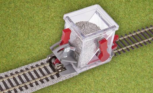 Schotterverteiler sorgen für eine perfekte Einschotterung